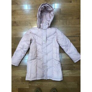 Inns Bruck Down Hooded Light Pink Puffer Jacket Size Small
